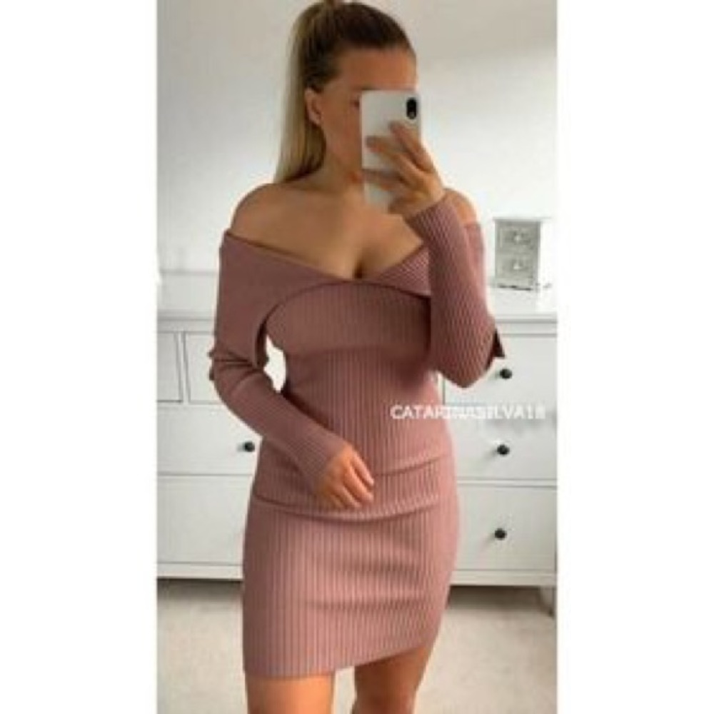 ZARA KNIT BLOGGERS DRESS